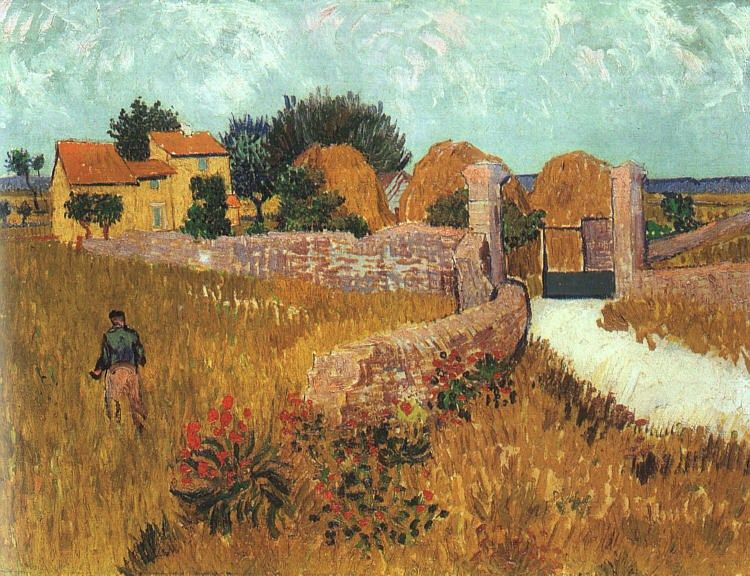 Vincent van Gogh Farmhouse in Provence